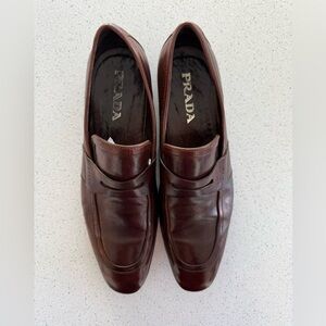 Prada men’s slip in Dress loafers